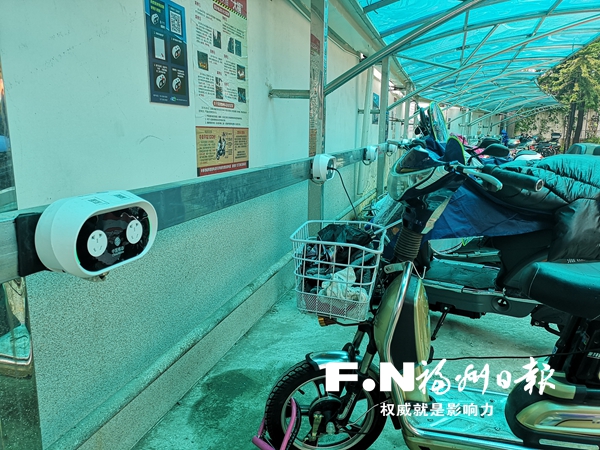 台江两小区安装电动车智能充电设备　可控制时长