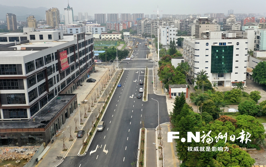 双湖二路5月1日全线通车　南台岛高湖片区居民上二环更顺畅