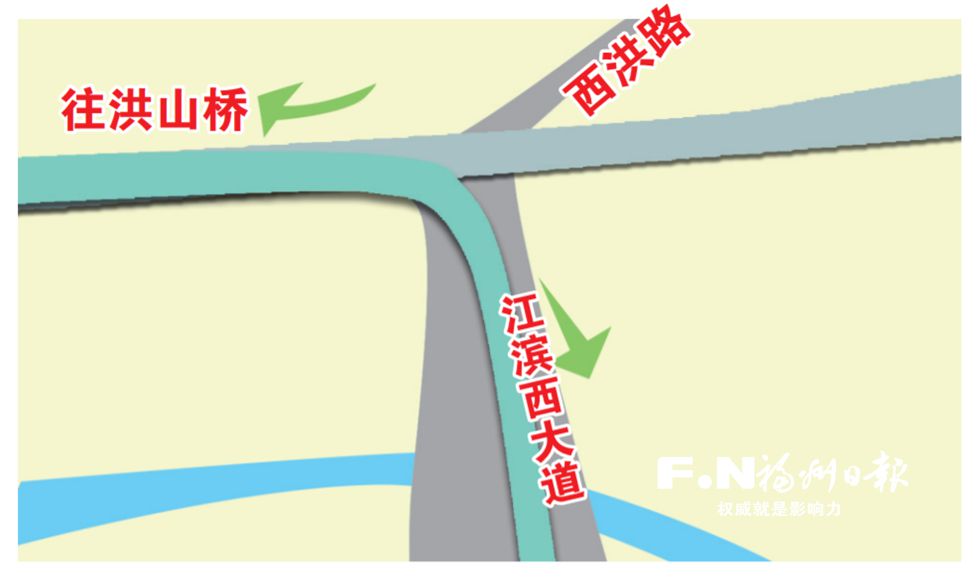 杨桥路江滨路口改造工程10日通车　出城时间缩短