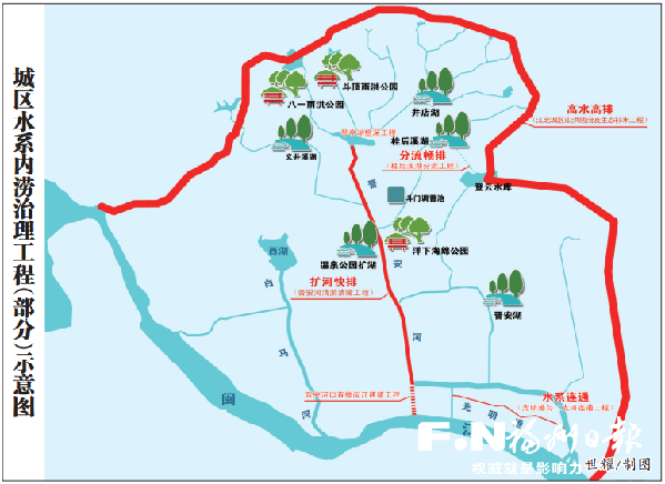 扩河、造湖、引流　福州撸起袖子治“涝疾”