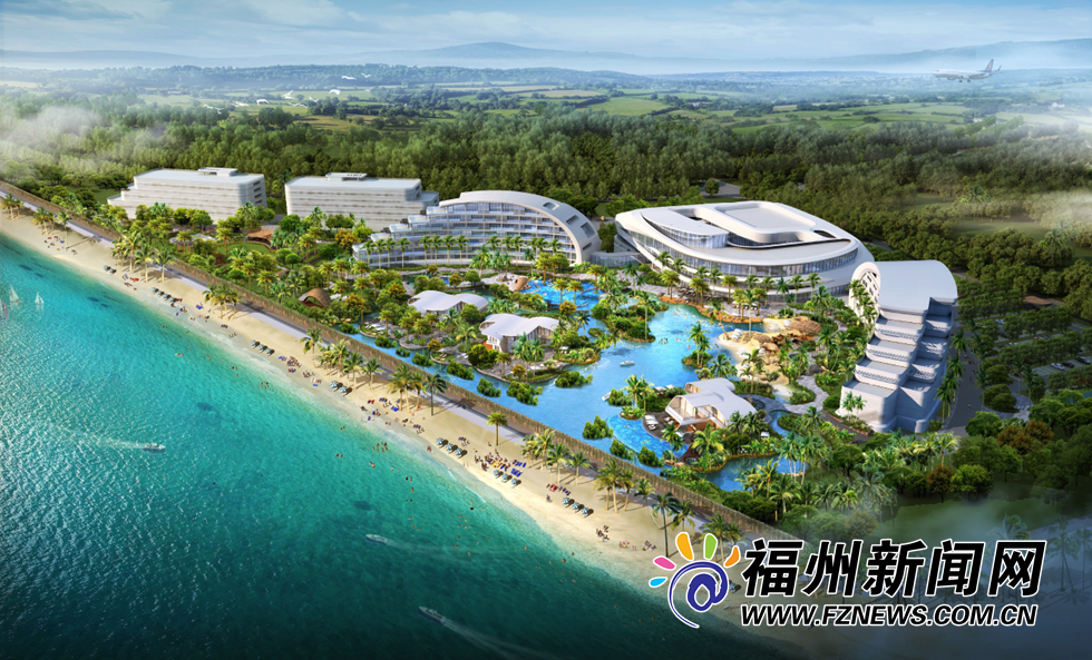 福州滨海新城首个大型海湾度假酒店12日试营业