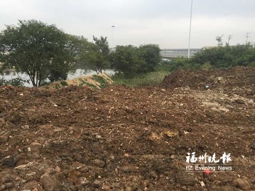南屿江边15亩地块填渣土做停车场 租金远低于市场价