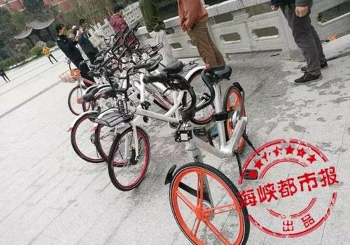 真缺德!9辆共享单车 被人沉入福州白马河