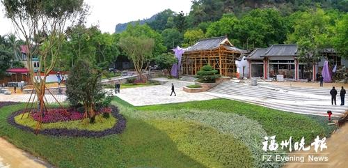 仓山高盖山生态公园春节前开放 北山门、观景台等率先亮相