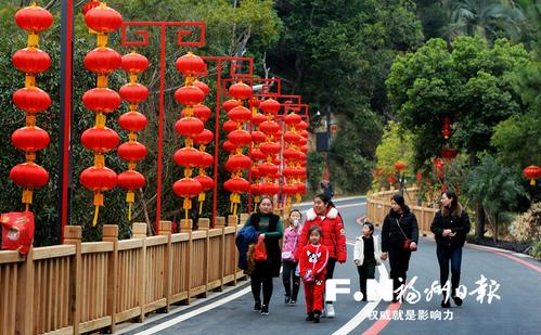 仓山高盖山生态公园:一眼看半城 四季景不同