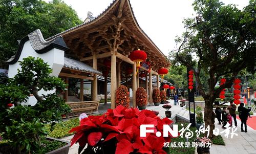 仓山高盖山生态公园:一眼看半城 四季景不同