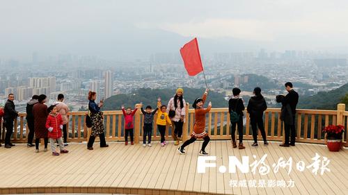 仓山高盖山生态公园:一眼看半城 四季景不同