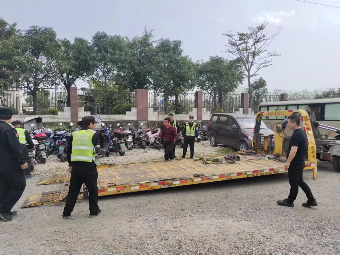 福州高新区开展非机动车乱停放专项整治