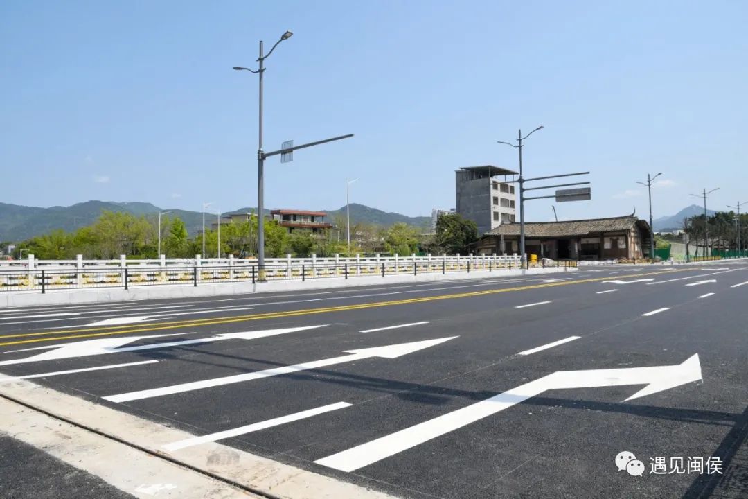 “小孩上学更方便了！”闽侯县城又添一新路！