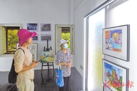 以画传深情 架起友谊桥 以画传深情 架起友谊桥